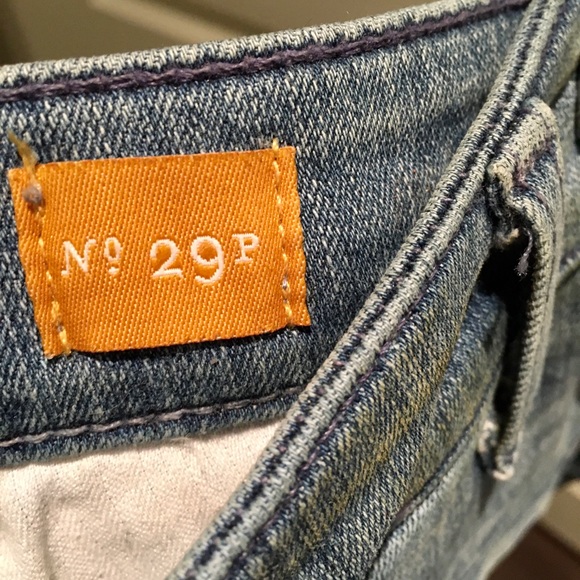 ❤️Pilcro and the Letterpress Blue Moto Jean Skinny - Picture 6 of 8